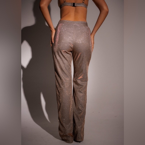 NWT SLA The Label Bronze Paloma Trouser Size M - Picture 12 of 17